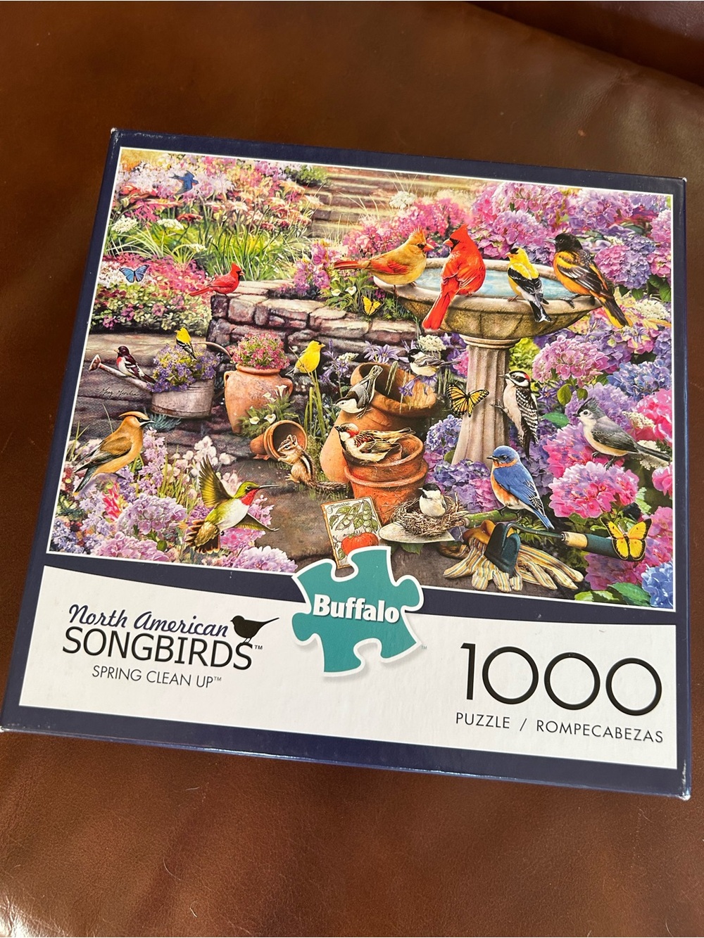 Buffalo David Bitton Multicolor Songbirds Puzzle- 1000 pcs